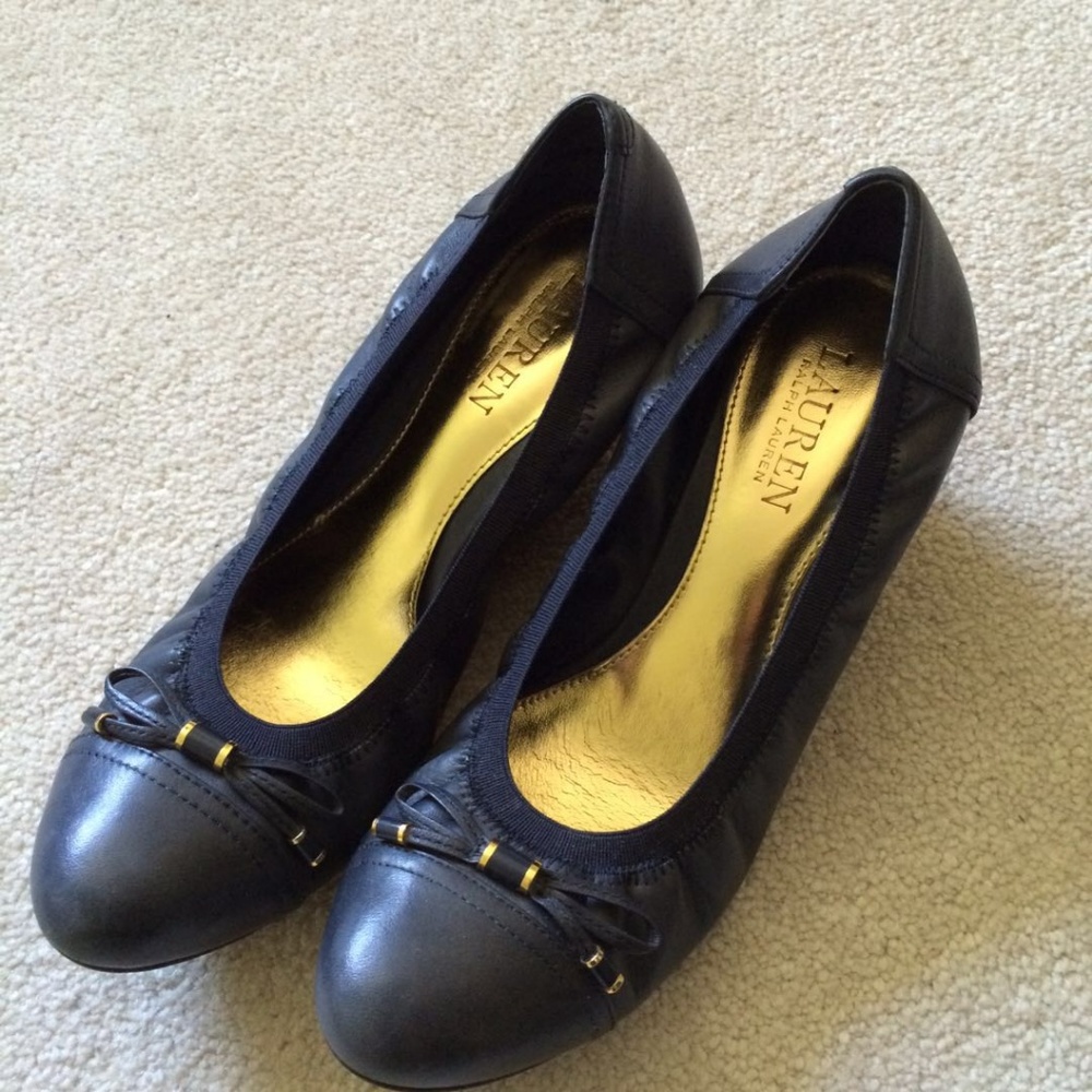 Lauren navy shoes